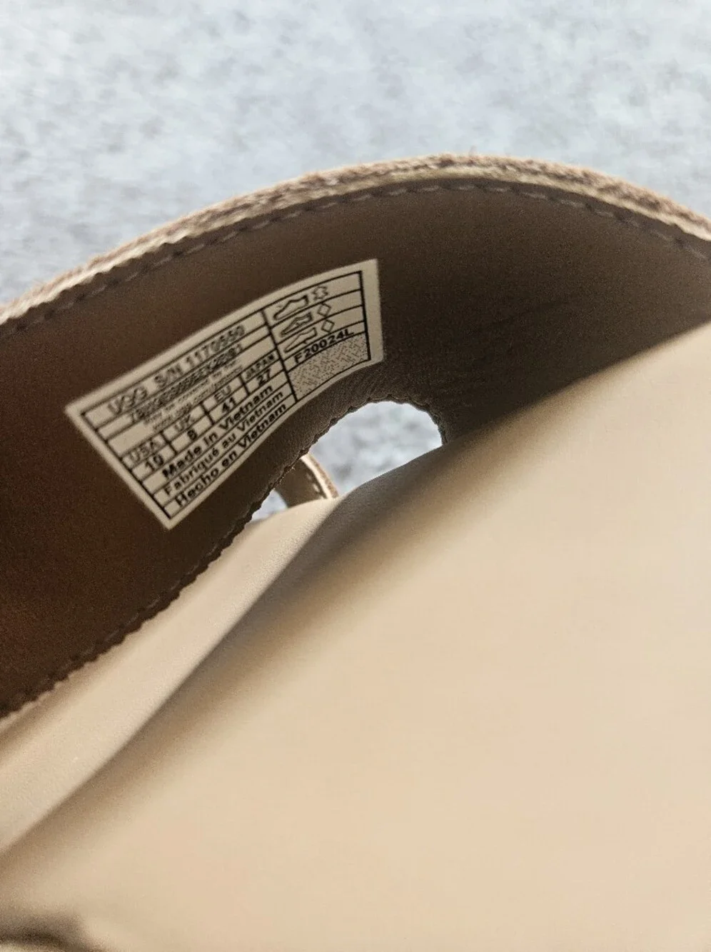 UGG Brown Leather Toe-Loop Slide Sandals